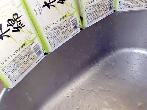 豆腐の水きりの仕方